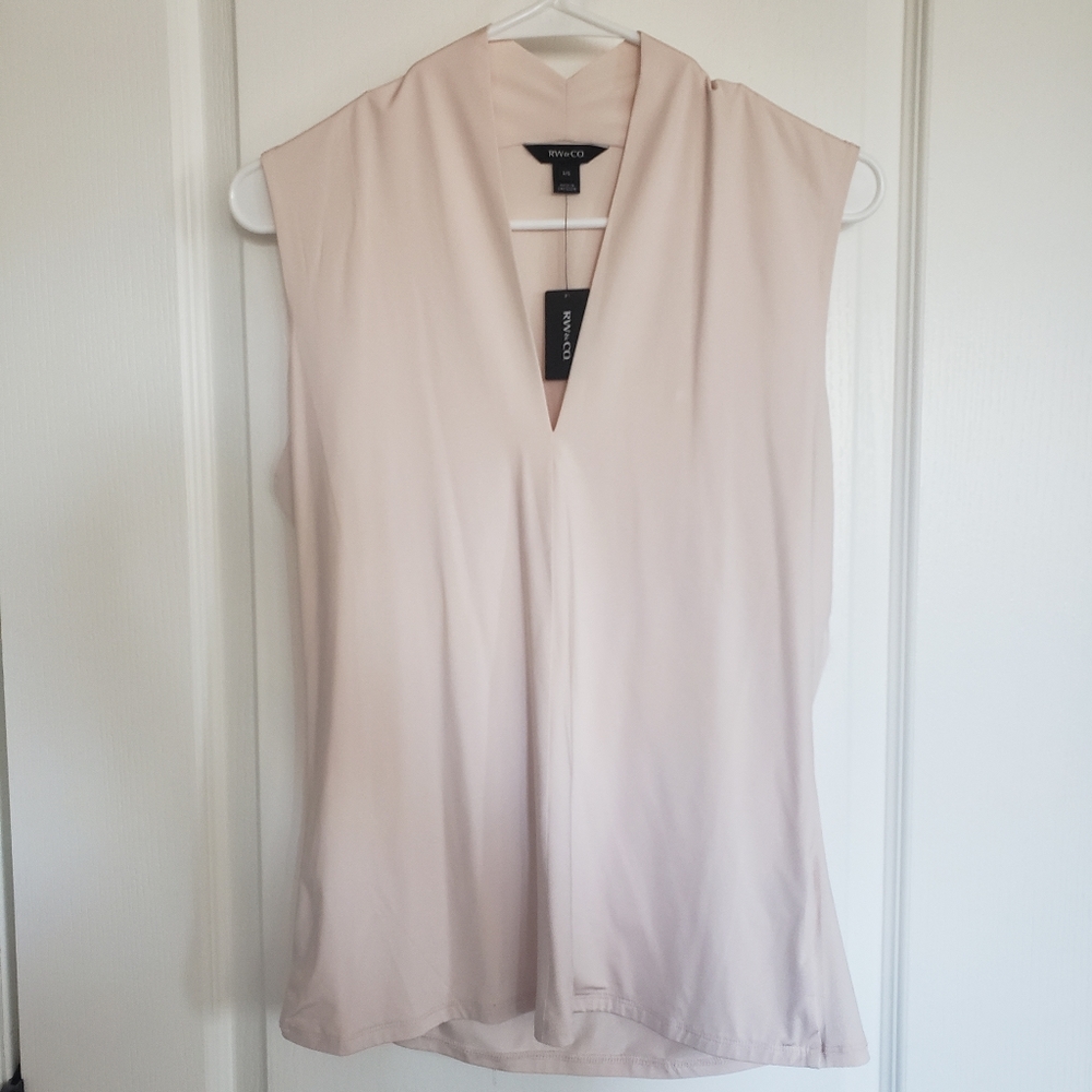 Blush pink bodycon top